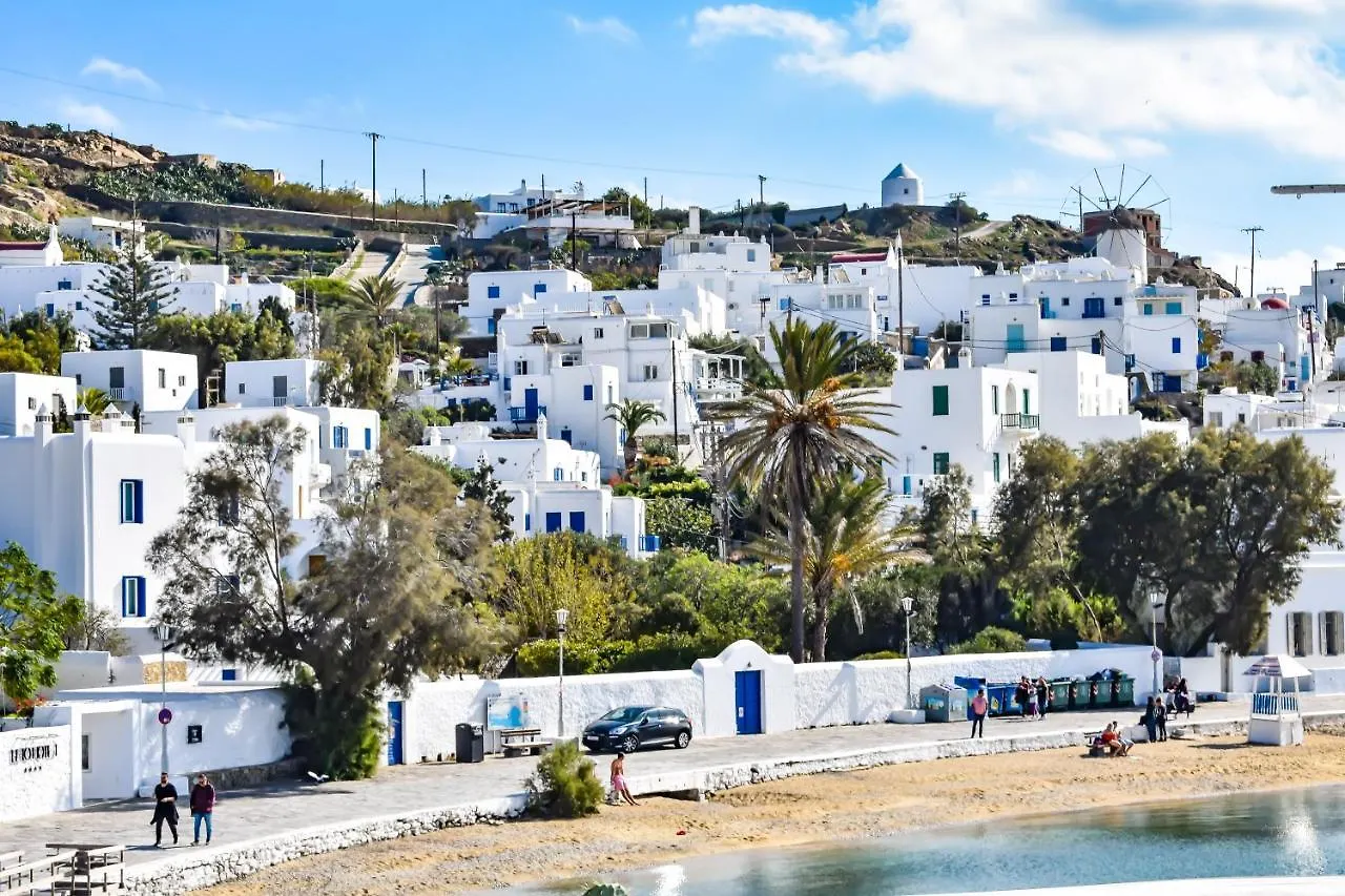 Апартаменты Seaview Central Suites Mykonos Town